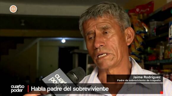 Habla padre de sobreviviente en tragedia en Trujillo