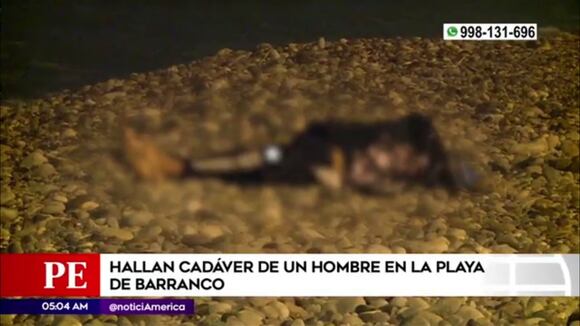 Barranco: Hallaron cadáver de hombre en playa Los Pavos