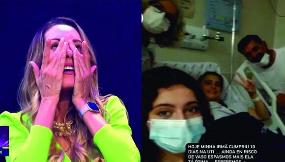 Brenda Carvalho pasó difícil momento tras derrame cerebral de su hermana mayor