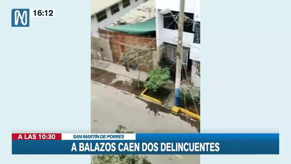 TROME | Captura delincuentes en San Martín de Porres con Miniuzi (Canal N)