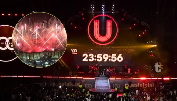 Así fue la cuenta regresiva del Centenario de Universitario (Video: Golperú)