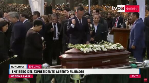 Entierro de Alberto Fujimori