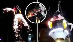 ‘Papa Noel’ y ‘Freezer’ casi se incendian durante corso realizado en Tacna