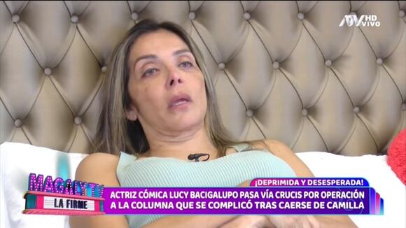 ¿TROME - Lucy Bacigalupo acusa al Hospital Rebagliatti por negligencia médica