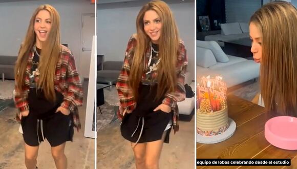 La emoción de Shakira al recibir sorpresa por su cumpleaños