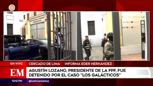 Carpeta fiscal de Agustín Lozano