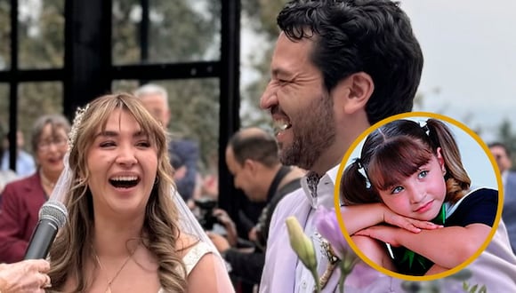 Así fue la boda de Daniela Luján, la recordada ‘Luz Clarita’