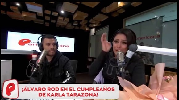 Karla Tarazona llora en vivo al recordar a su hijo