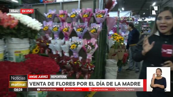 Día de la Madre: así están los precios de los arreglos florales en el Mercado de Flores del Rímac