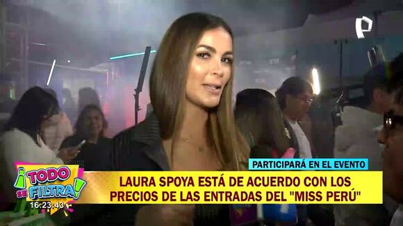 TROME - Laura Spoya habla sobre entradas del Miss Perú "Las misses somos caras"