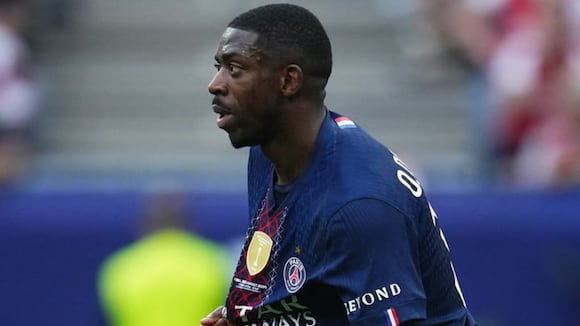 Gol de Ousmane Dembélé para el 1-1 del PSG vs. Arsenal, en la final de la Champions League. (Video: ESPN)