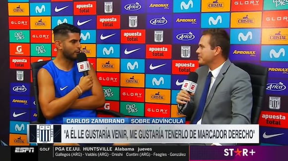 Carlos Zambrano hizo importante revelación sobre compañero de seleección (video: ESPN)
