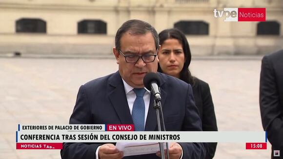 Consejo de Ministros: Alberto Otárola 2