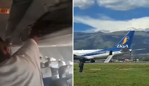 Emergencia en vuelo: avión en Bolivia evacuado por incendio en motor