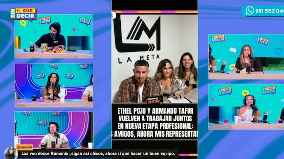Ethel Pozo se sincera y revela si tendrá un programa en ATV