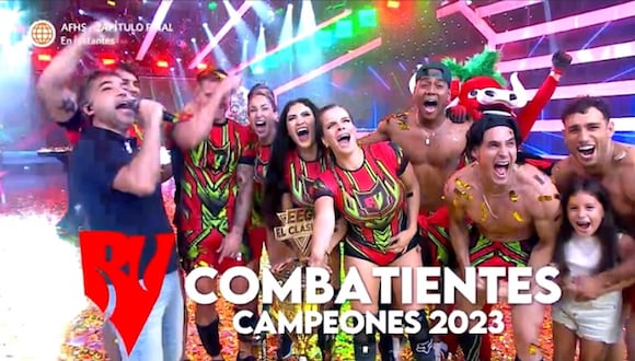 Final de 'Esto es Guerra': los Combatientes ganaron la temporada 2023
