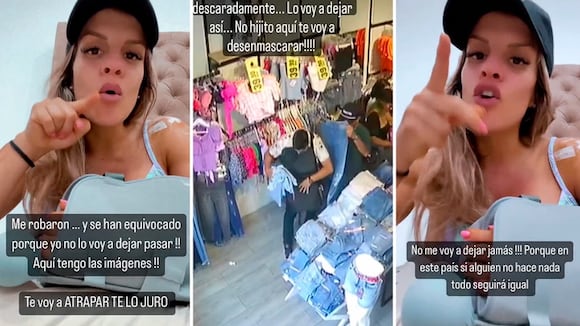 Alejandra Baigorria explota tras anunciar que robaron su tienda: "No voy a parar hasta descubrir quién eres y dónde vives"