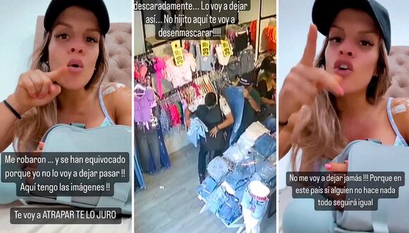 Alejandra Baigorria explota tras anunciar que robaron su tienda: "No voy a parar hasta descubrir quién eres y dónde vives"