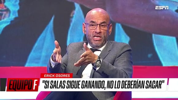 Peter Arévalo se calentó con posible salida de Guillermo Salas (Video: ESPN)