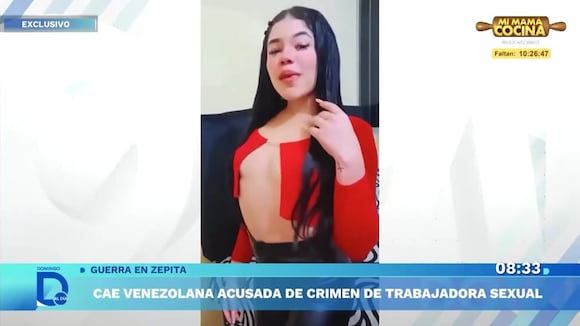 Cae venezolana acusada de crimen de trabajadora sexual
