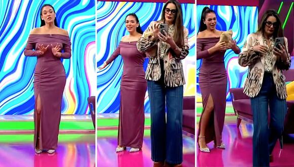 Jazmín Pinedo es sorprendida