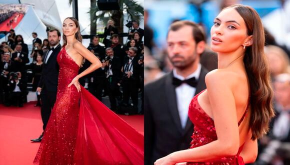 Así fue la impresionante presentación de Natalie Vértiz en el Festival de Cannes 2024