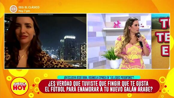 Enlace en vivo con Rosángela Espinoza 2