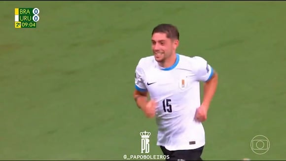 TROME | Uruguay y Brasil empataron 1-1 en las Eliminatorias (Globo))