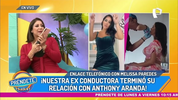 TROME | Melissa Paredes colgó llamada EN VIVO a Karla Tarazona