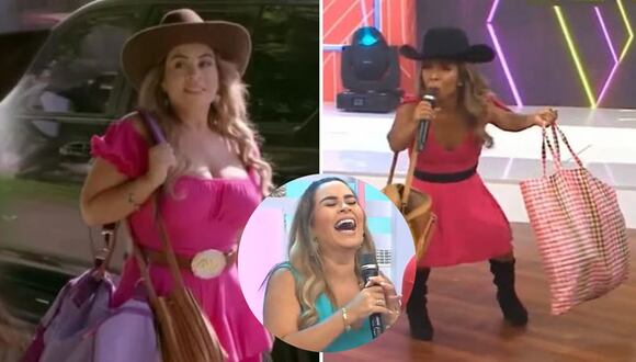 Ethel Pozo se mata de risa al conocer a su doble como Afrodita, personaje de "Maricucha 2"