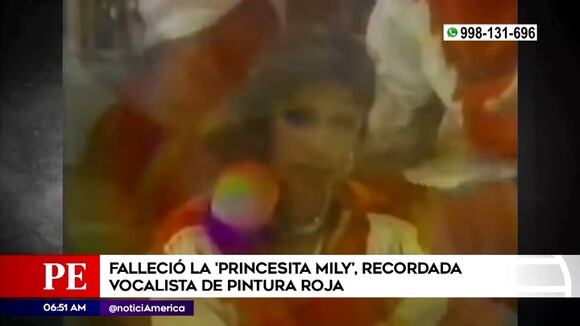 América TV: Falleció la 'Princesita Mily'