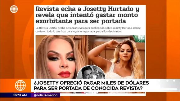 Josetty Hutado aclara acusaciones