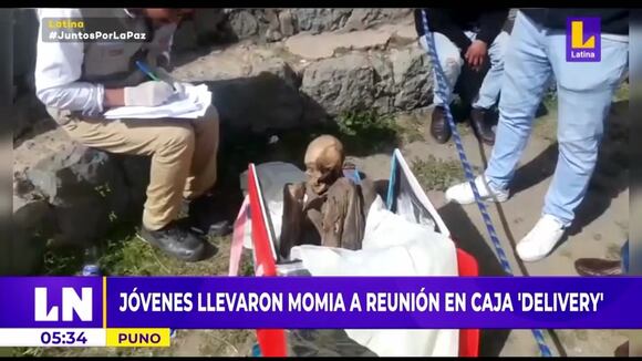 Puno: ¿Qué pasará con la momia encontrada dentro de caja de delivery?