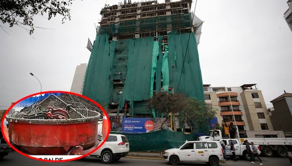 Jesús María: Obrero murió aplastado por balde metálico durante trabajos de construcción