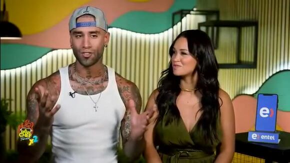Jota Benz y Angie Arizaga ingresaron a "El Gran Chef Famosos" dispuestos a romper el maleficio