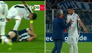 Carlos Zambrano: las acciones que lo llevaron a ver la roja contra Talleres