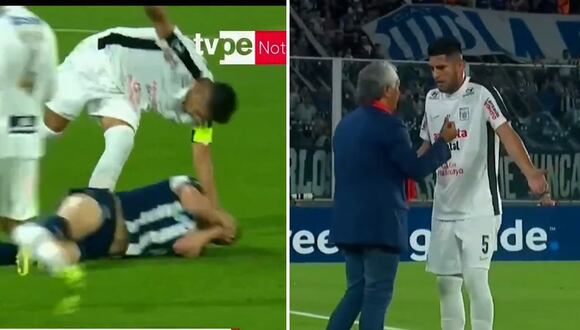 Las acciones que llevaron a la expulsión de Carlos Zambrano en el partido entre Alianza Lima y Talleres