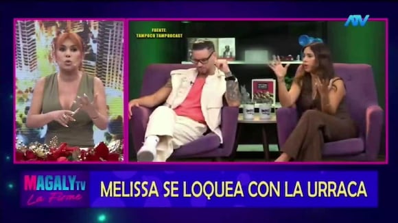 TROME - Magaly lapida a Melissa Paredes