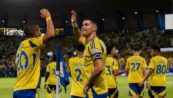 TROME | Gol de Cristiano Ronlado para el 2-0 de Al Nassr vs Al Wehda. (Video: SportTV)