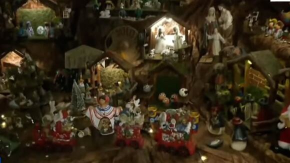 Conoce a la peruana que en Navidad convierte su casa en el nacimiento más grande del país