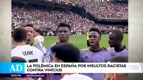 Real Madrid: Hinchas del Valencia insultan a Vinícius