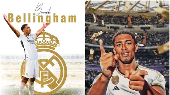 Jude Bellingham ha fichado por el Real Madrid para las seis próximas temporadas: así lo presentaron en redes. (Video: @Real Madrid)