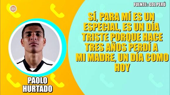 Paolo Hurtado envía mensaje a su espoa