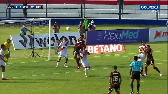 Alex Valera anota golazo para Universitario (GOLPERU)