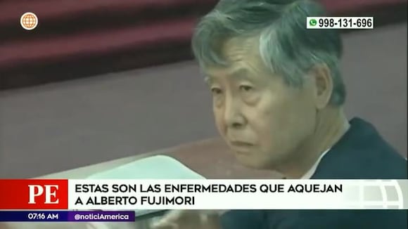 Enfermedades de Alberto Fujimori