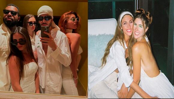 Arianna Rovegno celebró Año Nuevo con el cantante Sebastián Yatra | VIDEO