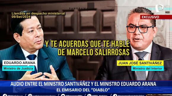 TROME | Reportaje de Panorama sobre Juan José Santiváñez y Eduardo Arana (Panamericana)