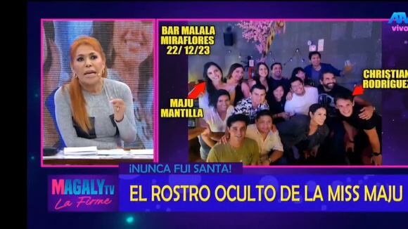 TROME - Revelan fotos de Maju Mantilla y su productor: “¿Por qué ella seguía frecuentándolo?”, dice Magaly