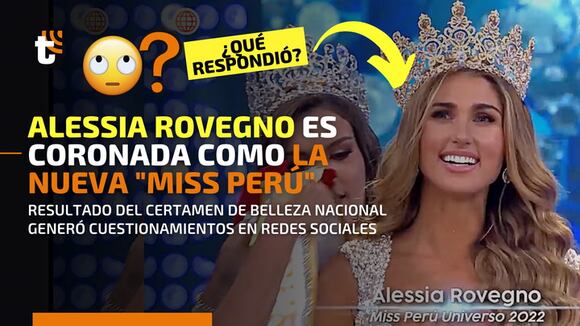 Alessia Rovegno la nueva "Miss Perú 2022"