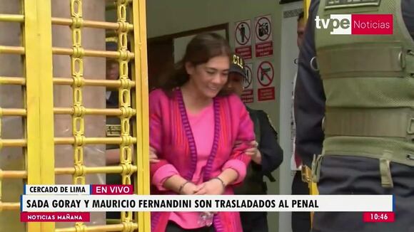 Fernandini y Goray son traslados a penal